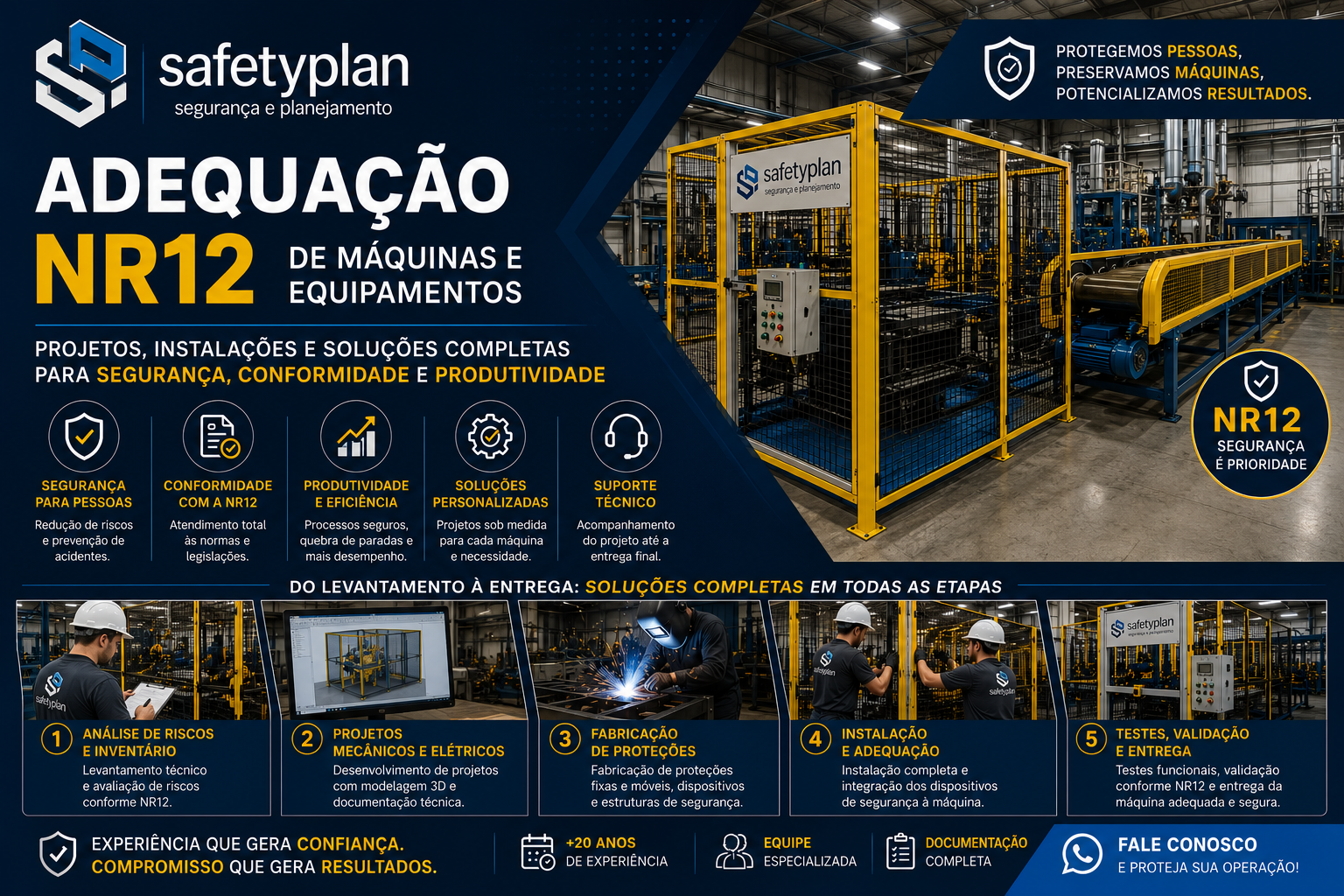 Adequação NR12 completa SafetyPlan