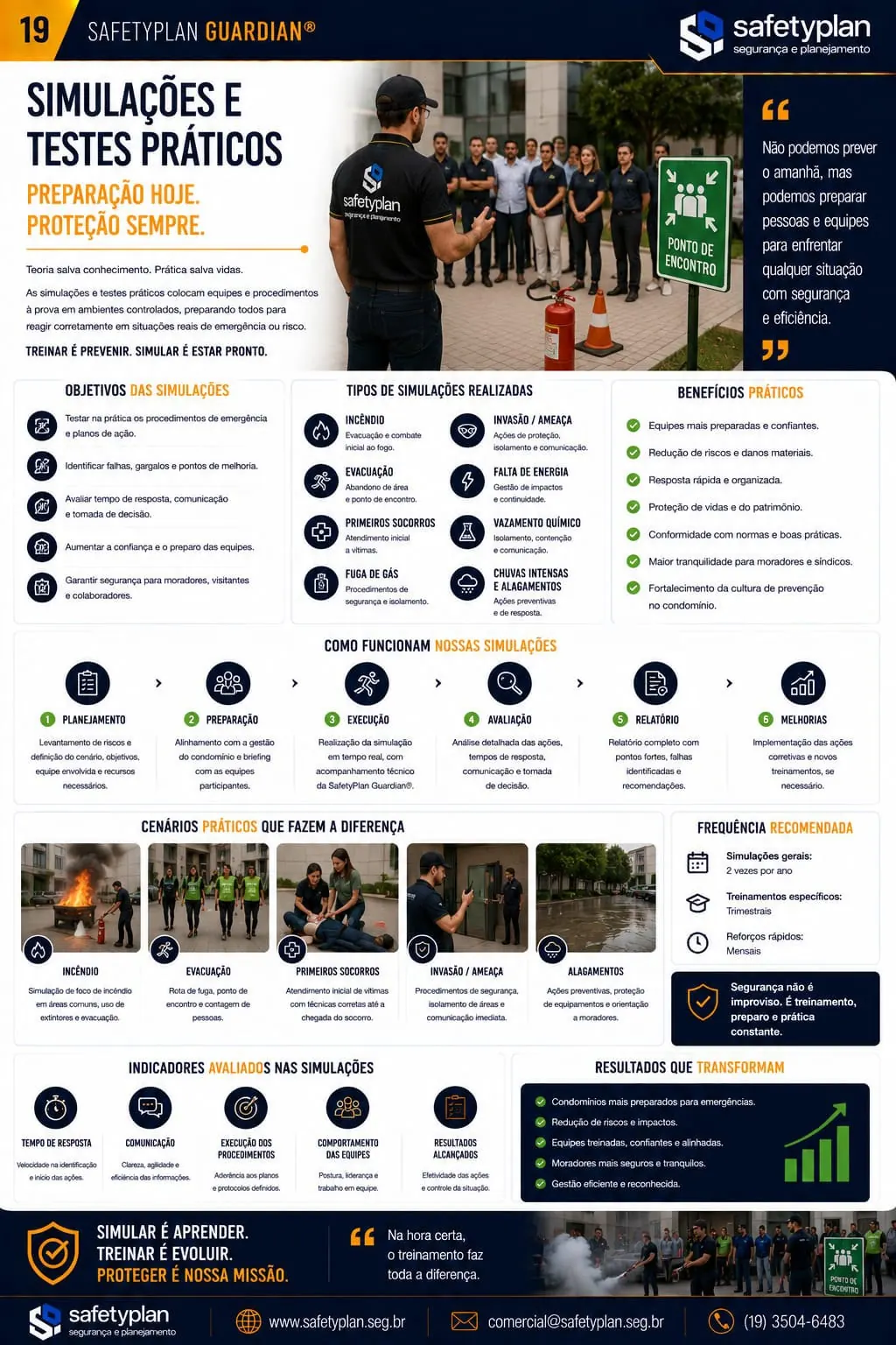 Simulação prática de controle de acesso e segurança condominial